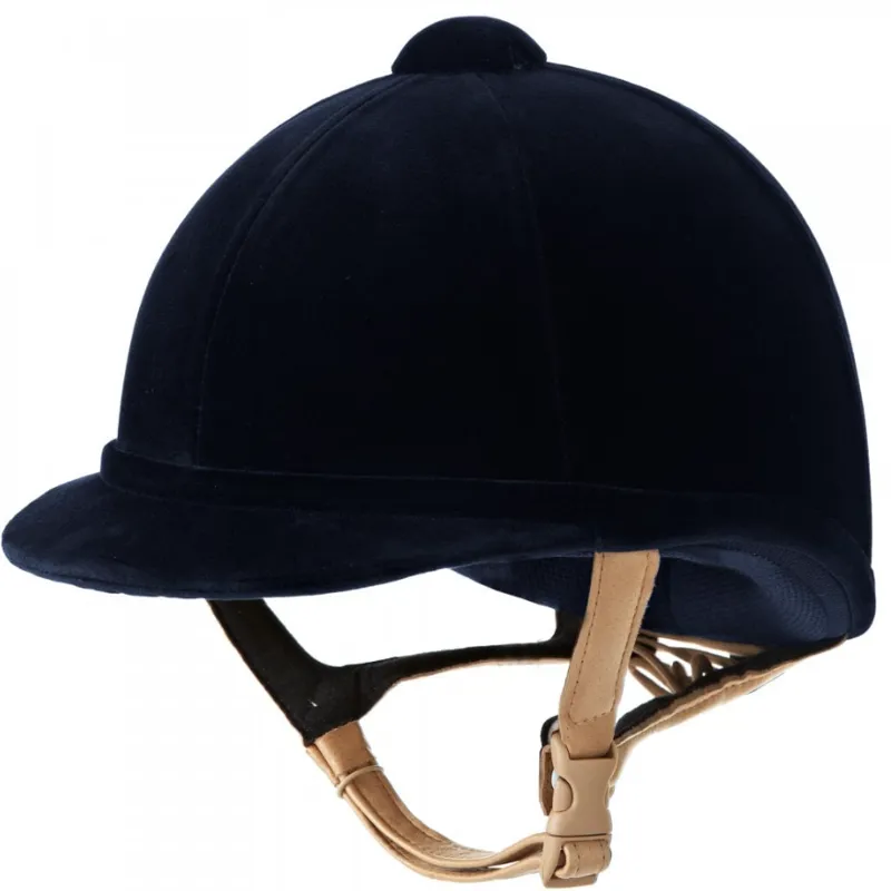 Charles Owen Hampton Riding Hat in Navy